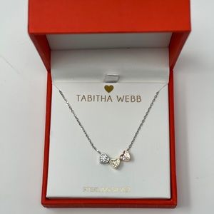 Tabitha webb  gold,silver and rose gold necklace